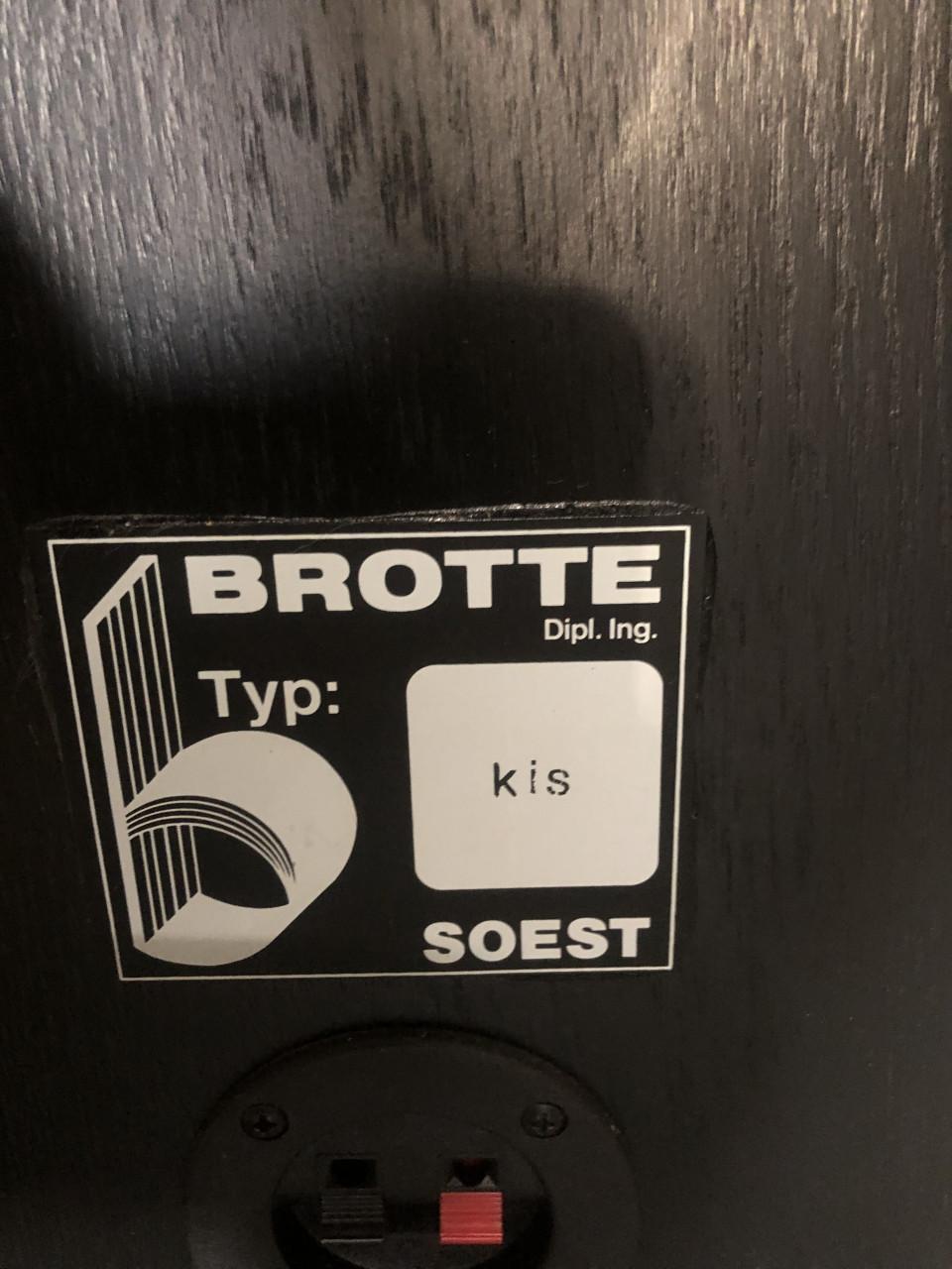 Brotte Luidsprekerset type KIS.