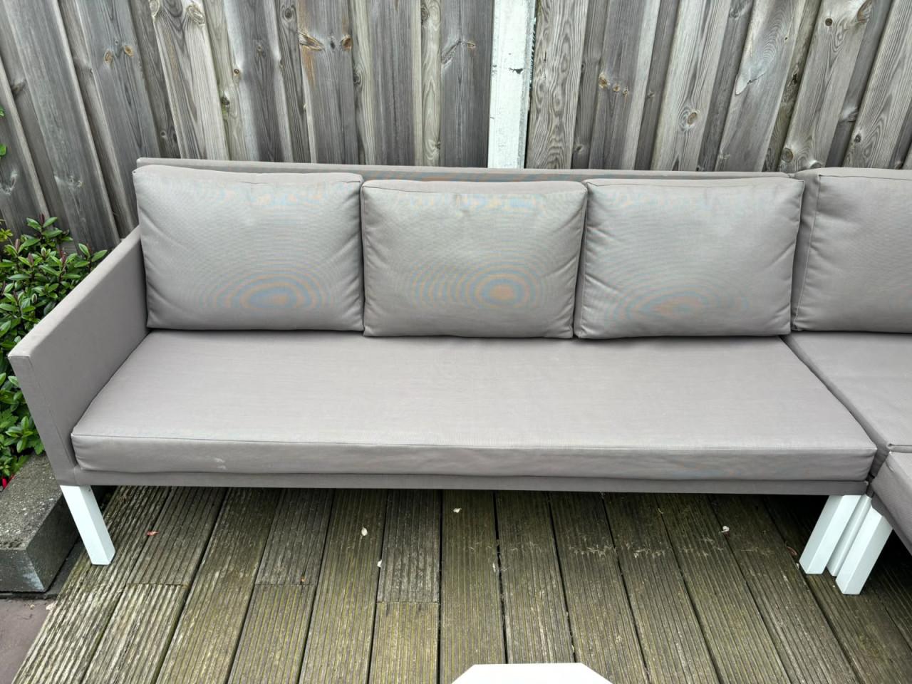 Tuin zithoek 225x255 taupe