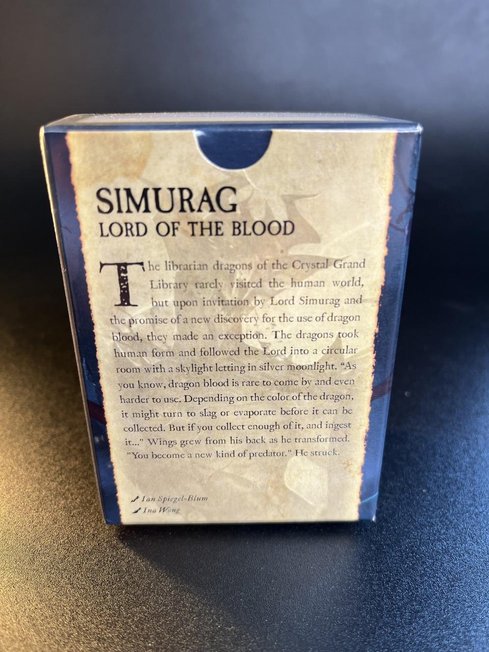 Dragon Shield Matte Sleeves – Blood Red ‘Simurag’ (100 Sleeves)