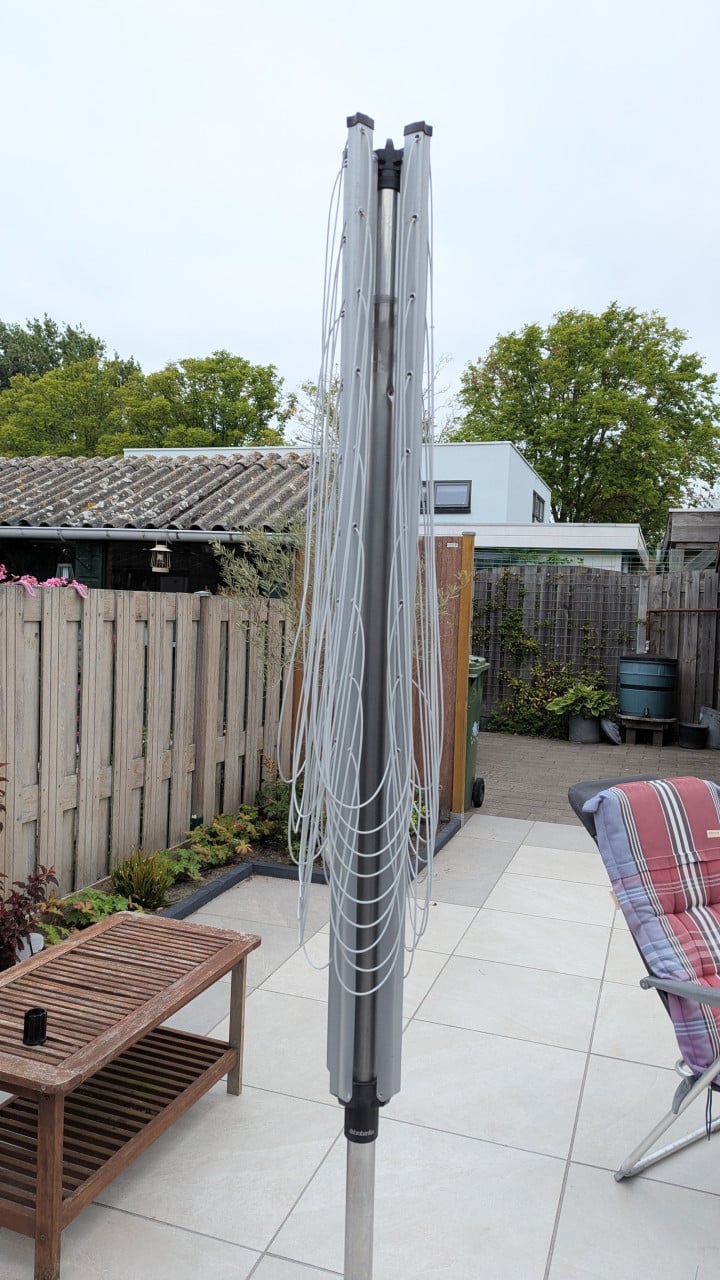 Droogmolen Brabantia met grondanker