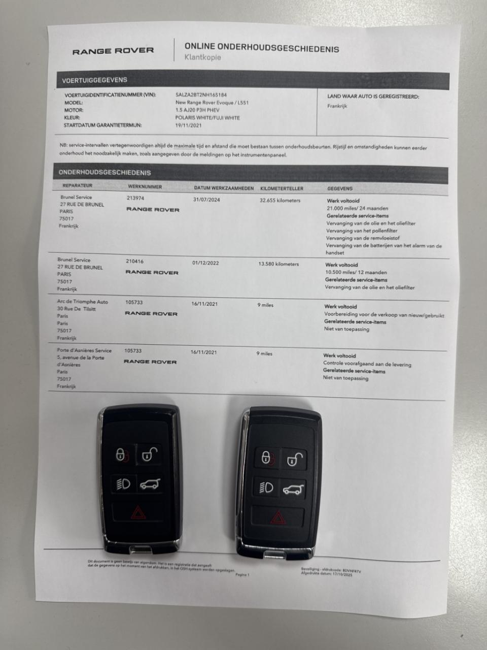Land Rover Range Rover 1.5 p300e awd r-dynamic se rijklaar incl. bovag gara