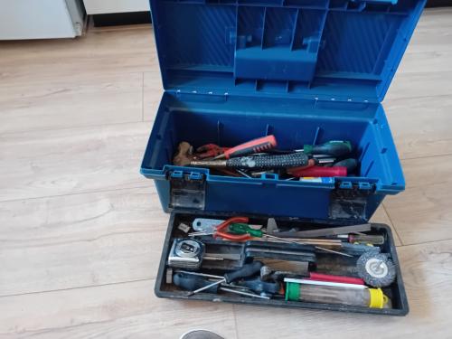 Te koop: een compleet gevulde gereedschapskist