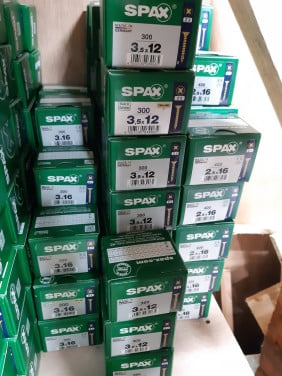Spax schroeven