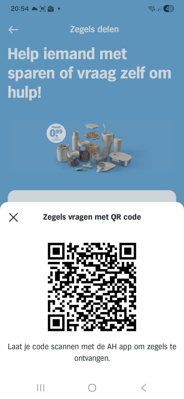 Gevraagd: AH Brabantia zegels