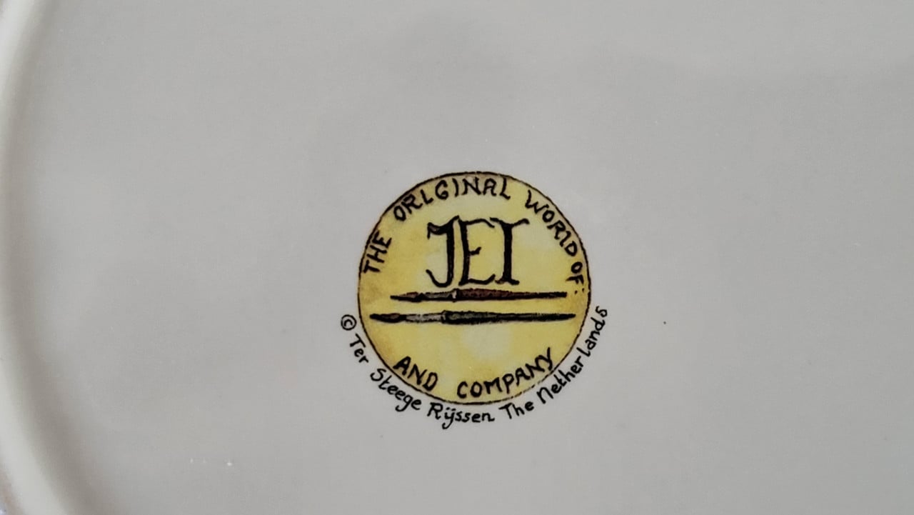 Jet servies A Rose is a Rose bord 19,5 cm