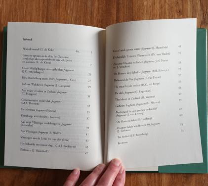 2 boekjes: Zeeland poëzie en Literaire sporen