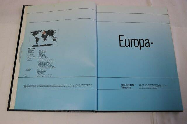 Grote Lekturama Wereldatlas Europa Het Spectrum BV €.10,00 Inhoud: