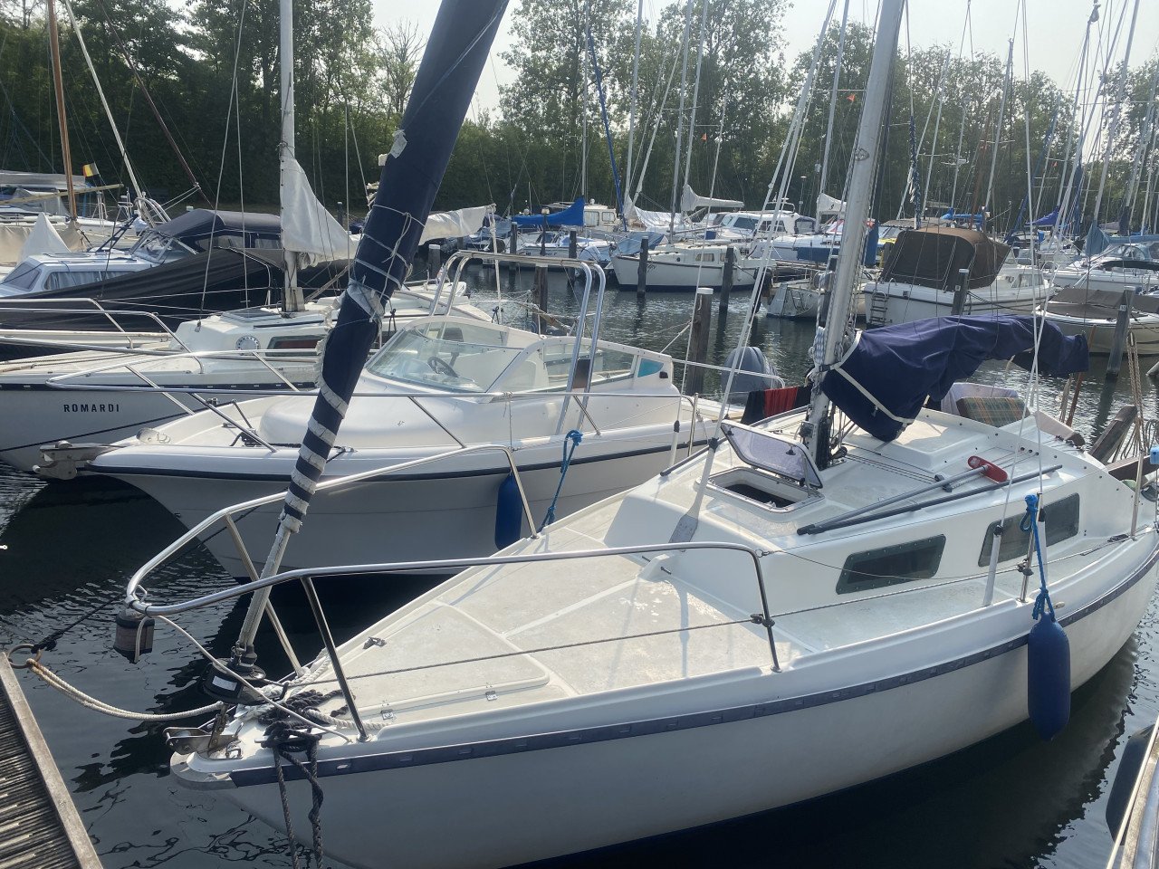 Zeilboot 720 ligplaats betaald tm 31 maart
