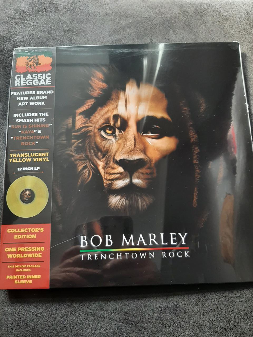 BOB MARLEY - TRENCHTOWN ROCK ( geel vinyl )