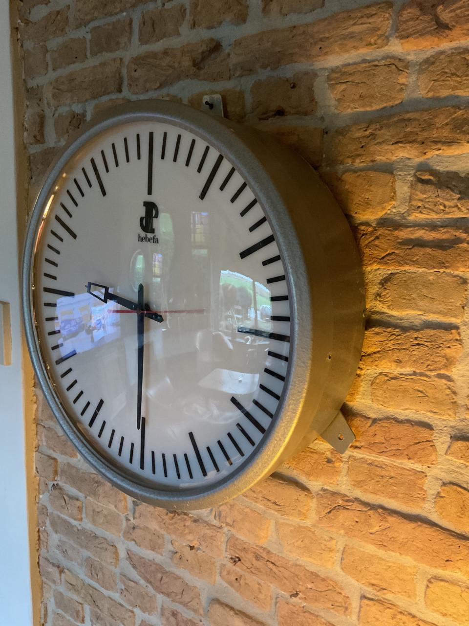 Originele stationsklok