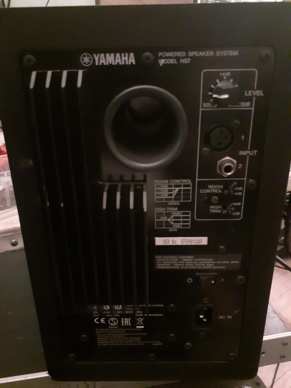 Yamaha studio speakers