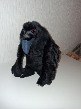 Raaf/Kraai knuffel nieuw