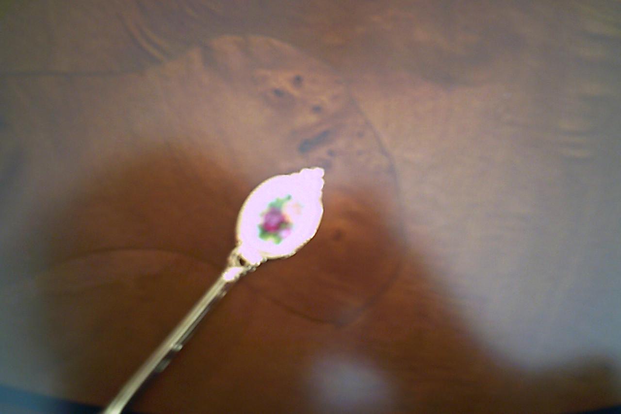 ROYAL ALBERT porselein - old country roses lepeltjes