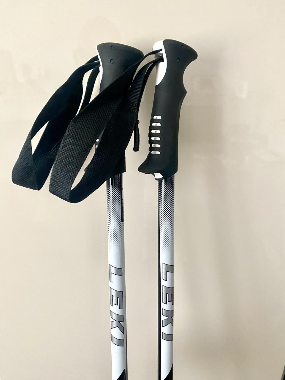 Nieuwe Leki Challence TS series 18 professionele skistokken Nieuw!