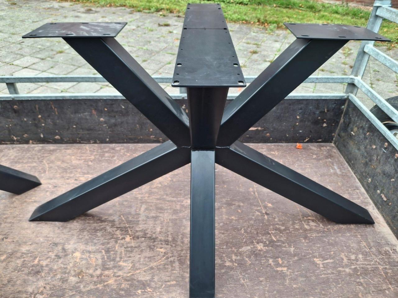 Onderstel eetkamertafel Zwart Nieuw