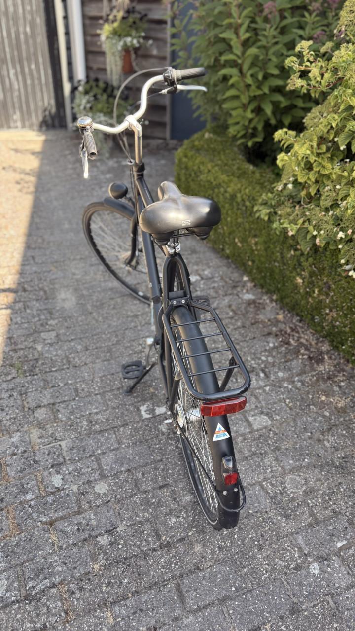 Stadsfiets, Cortina U1 pure, 28 inch, zwart