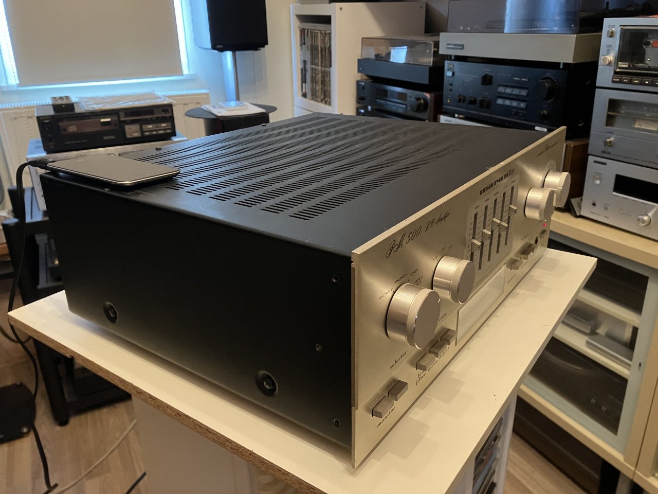 Marantz PM 500 DC vintage versterker  met equalizer geserviced en garantie