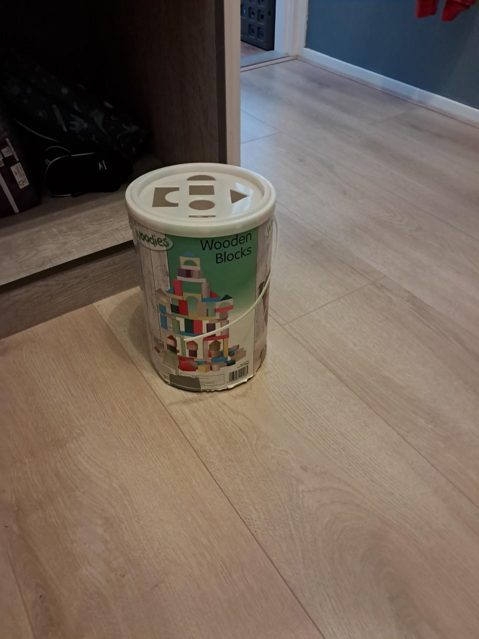 Te koop blokkendoos