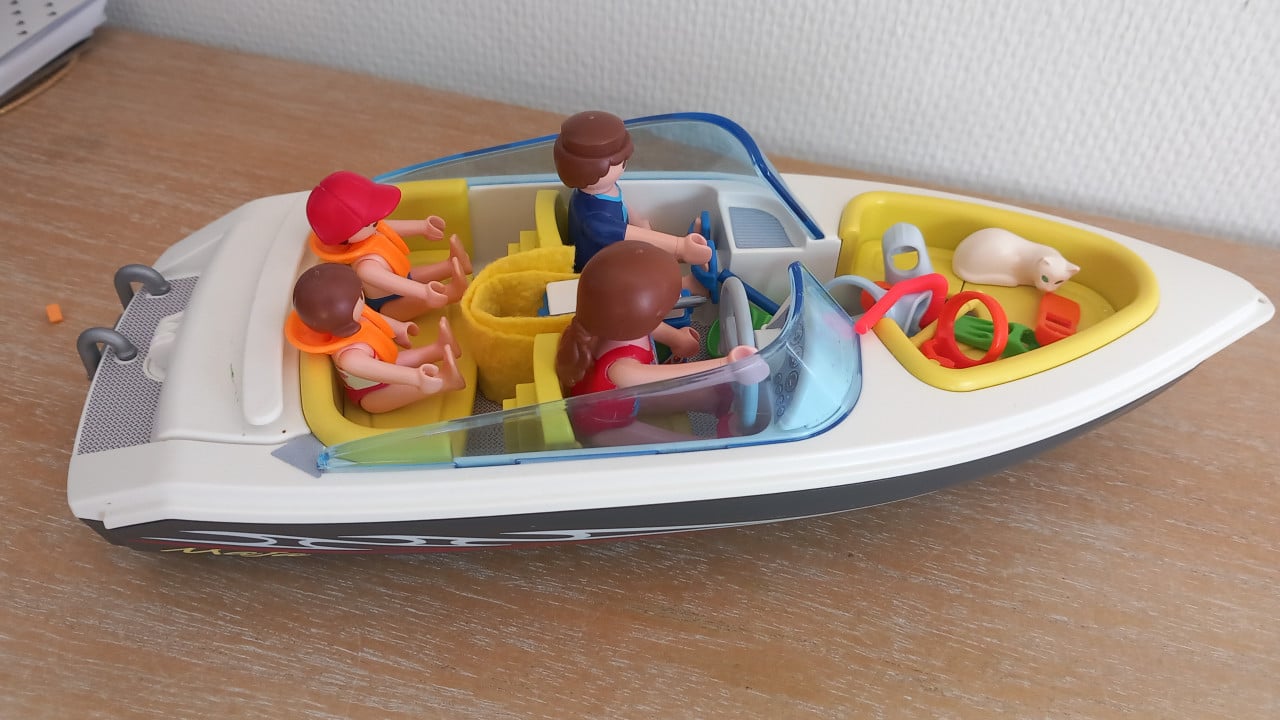 Playmobil speedboot setnr 4862