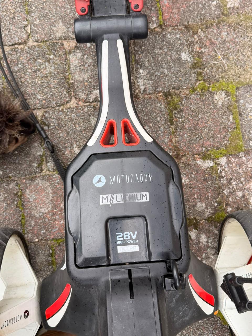 Golf trolley motocaddy m1 lithium