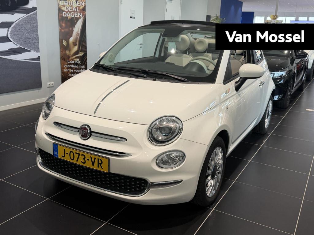 Fiat 500 C 1.0 hybrid lounge | cabrio | apple carplay/android auto | parkee