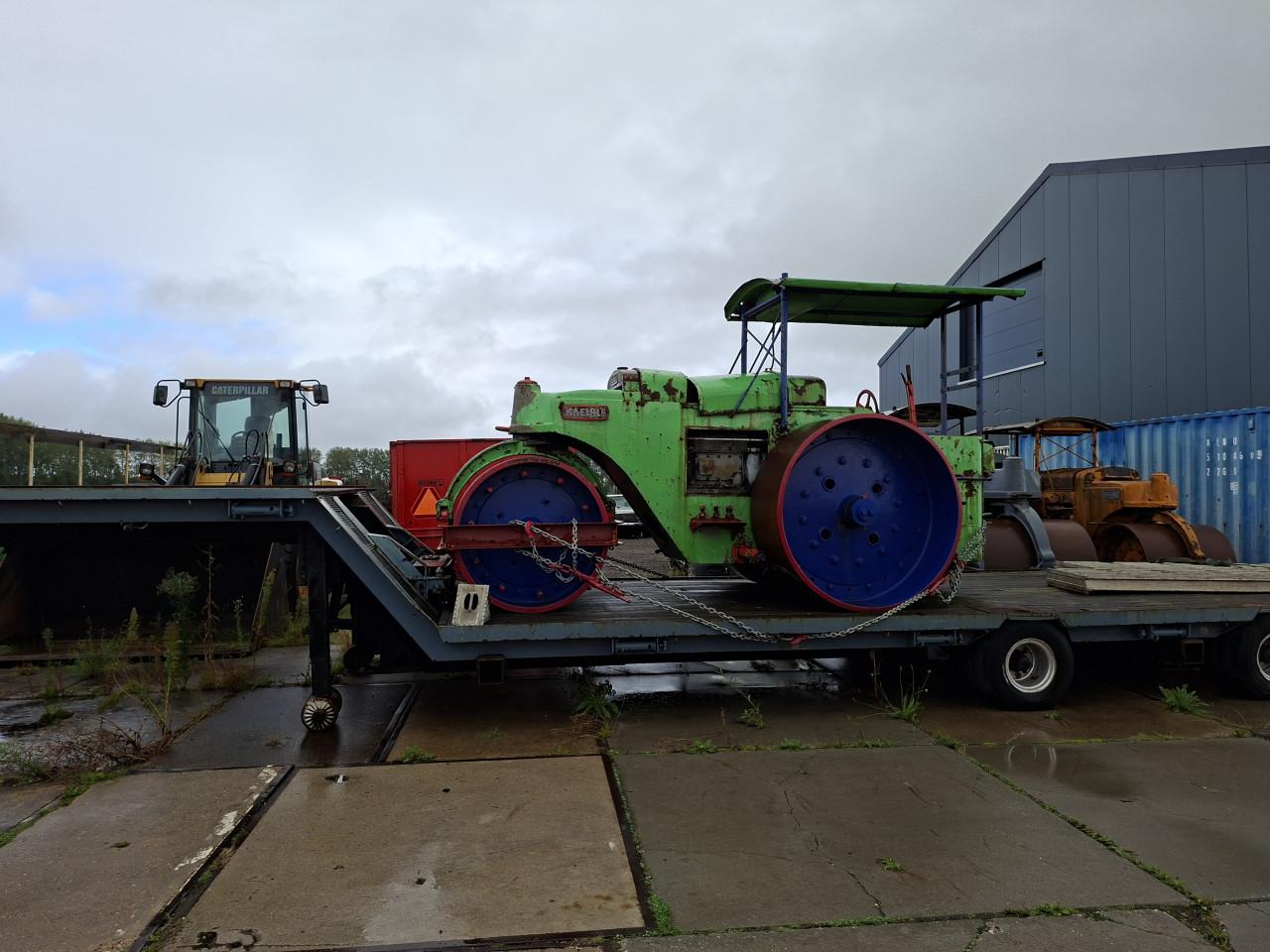 Walsen HAM, Kraan, oplegger Van Hool, BM tractor