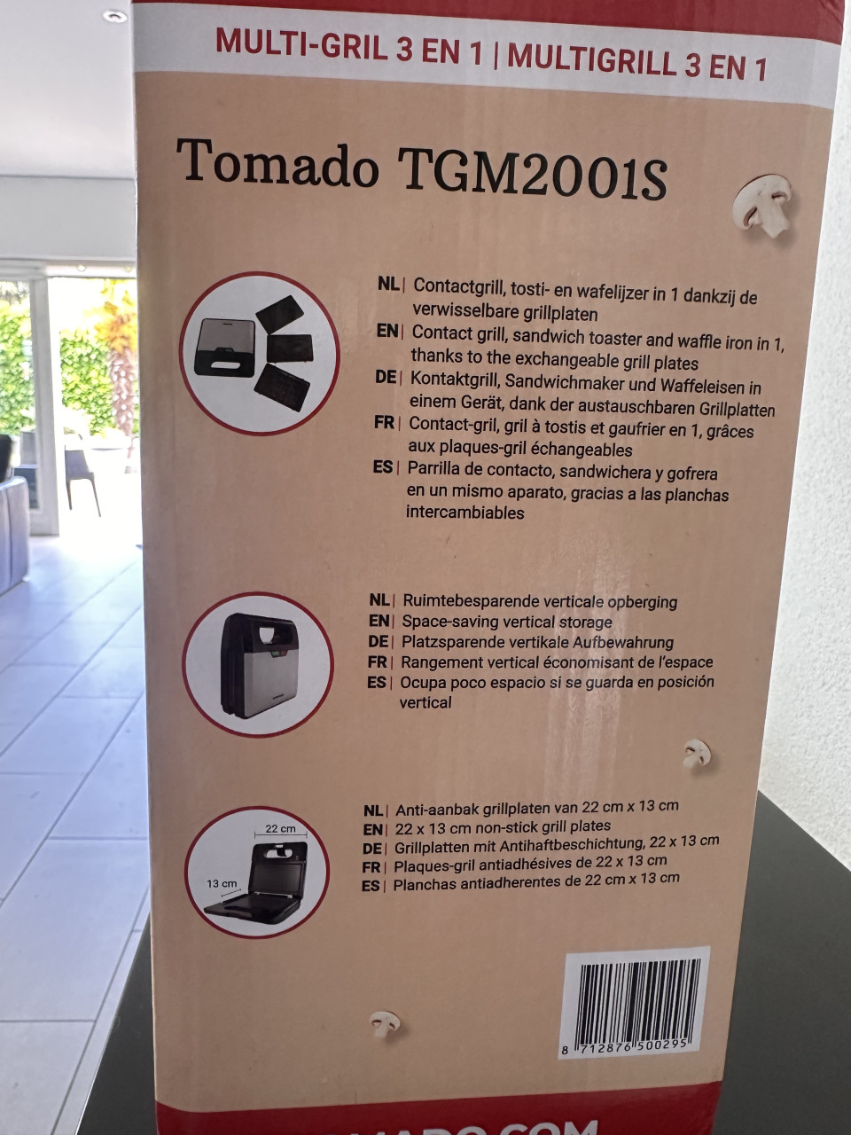 Tomado multigrill 3 in 1