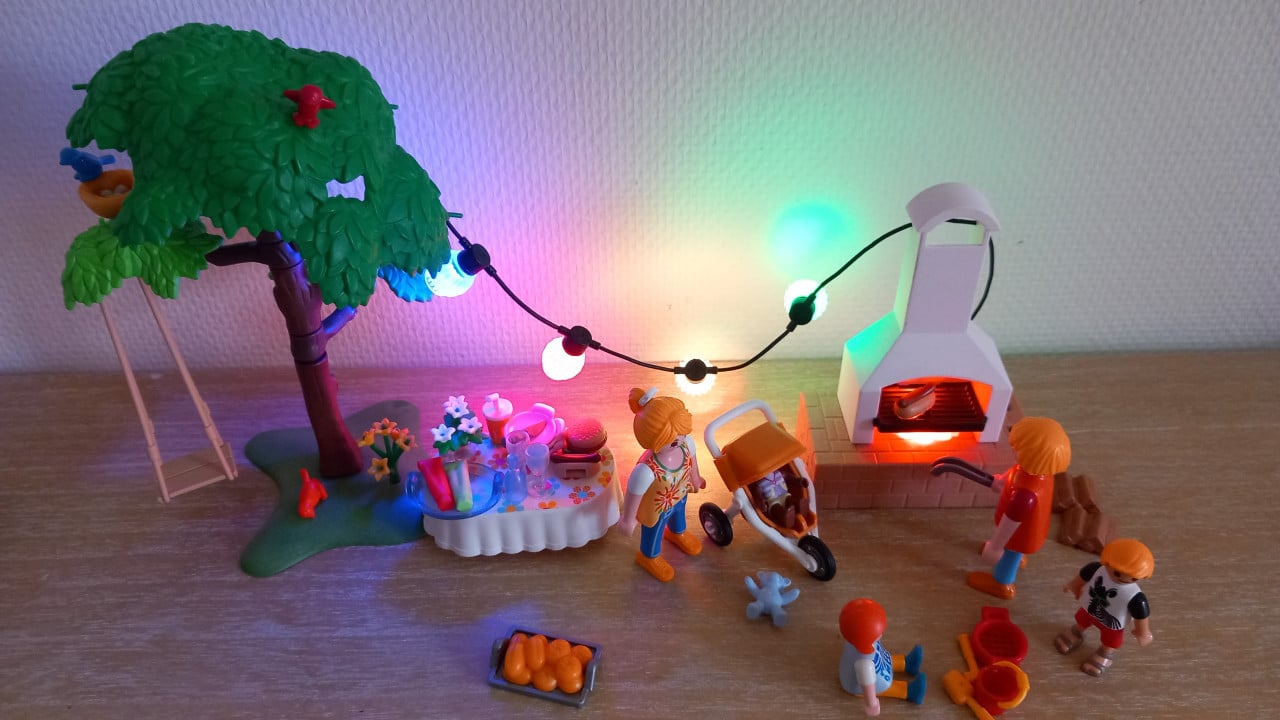 Playmobil barbecuefeestje in de tuin set 9272