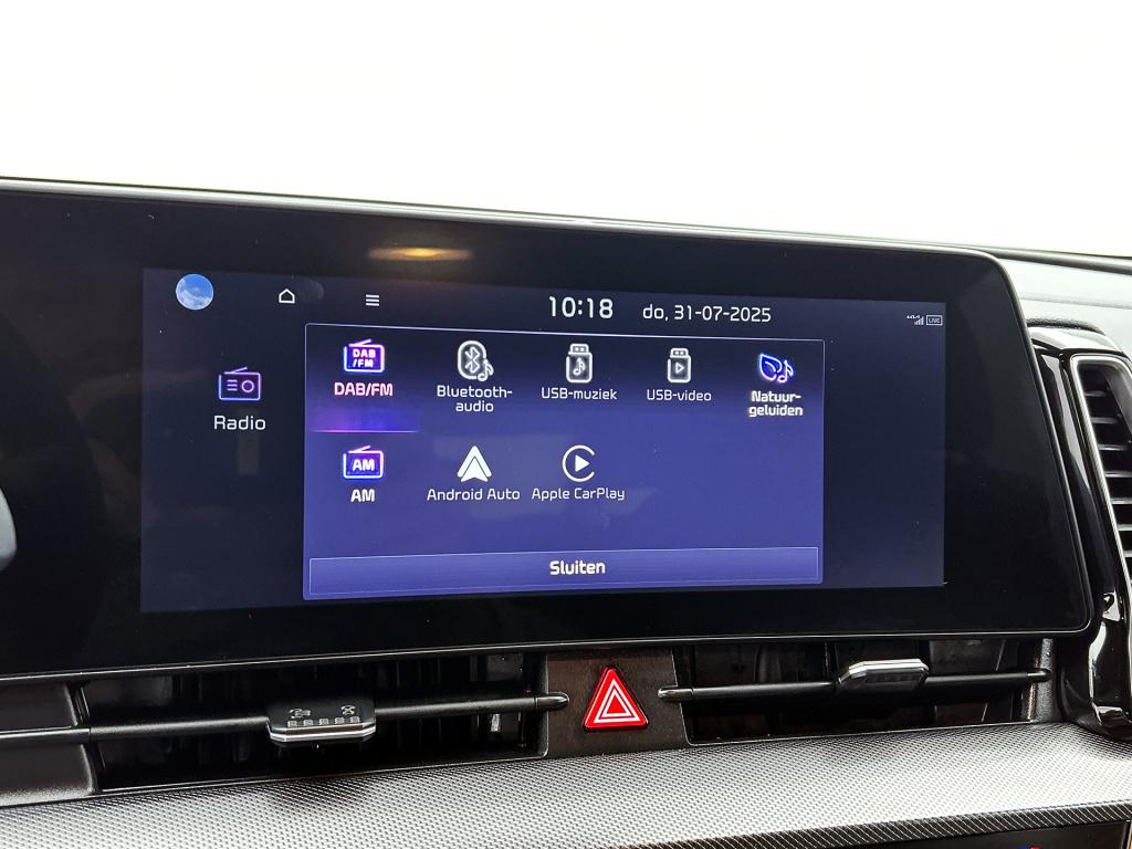 Kia Sportage 1.6 t-gdi plug-in hybrid awd dark edition stoel- stuur verwarm