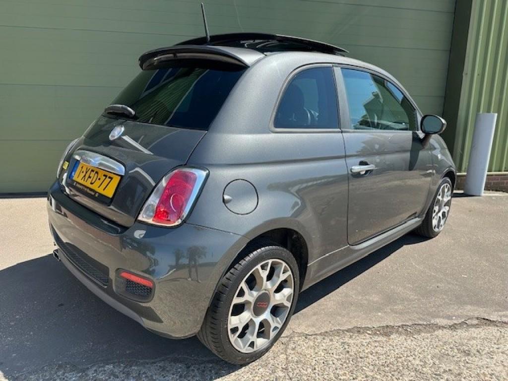 Fiat 500 0.9 twinair turbo 500 s met schuifdak.