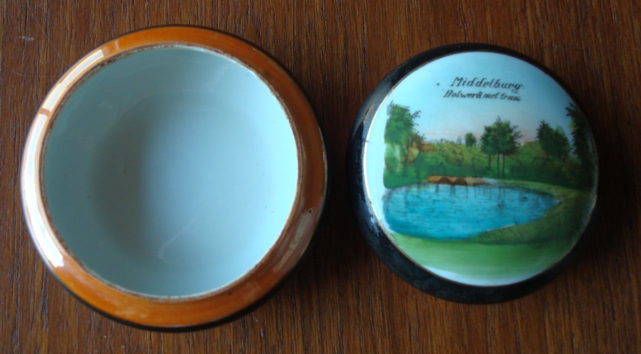 Middelburg Bolwerk Met Tram Schaaltje