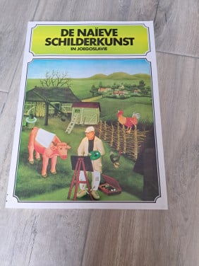 De naive schilderkunst in Joegoslavië
