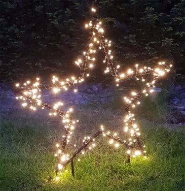 Tuinster XXL 120cm 350 LED groot ALLEEN OPHALEN!