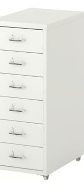 2 x Helmner ladeblok op wielen Ikea NIEUW