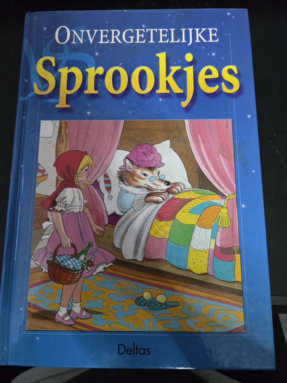 Boek "Onvergetelijke Sprookjes", uitgegeven door Deltas.1999