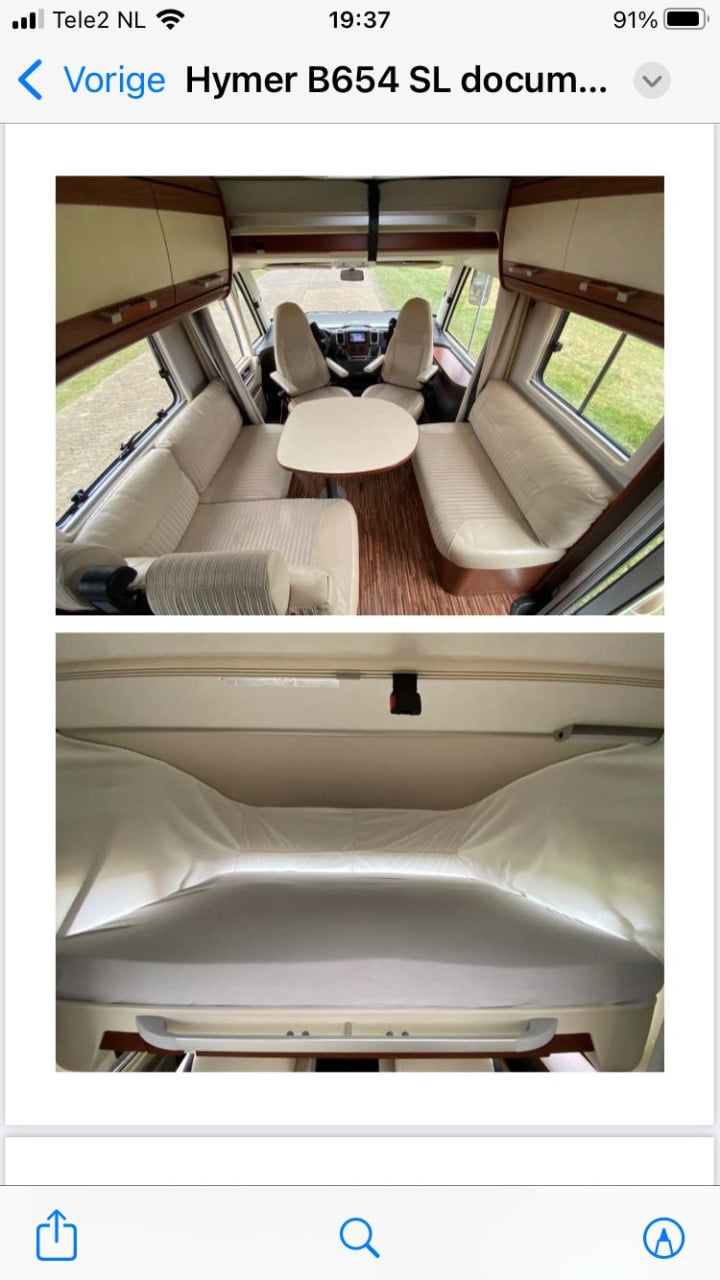 Hymer B654 SL Silver-Line Top