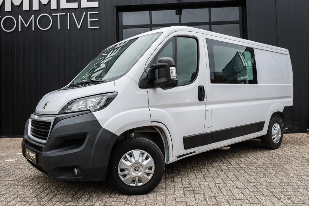 Peugeot Boxer 2.2 bluehdi 165 l2h1 dubb cab. 7 zits i nav i cam