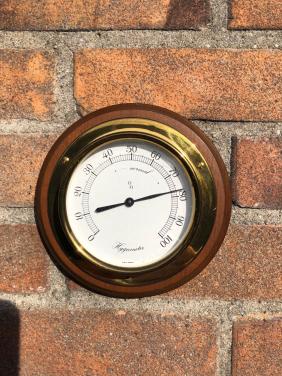 Vintage Hygrometer made in Germany.
