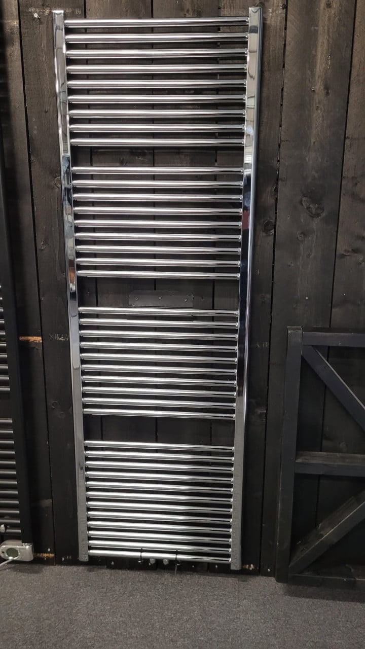 Design radiator 181 x 60 cm, chroom