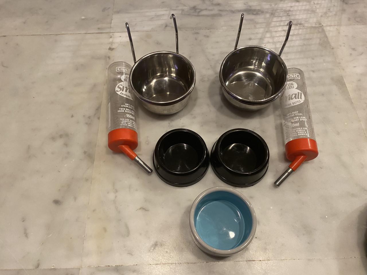 Te koop: Rattenkooi (ferplast Jenna) inclusief accessoires