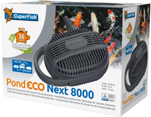 Vijverpomp pond eco next 8000 compleet