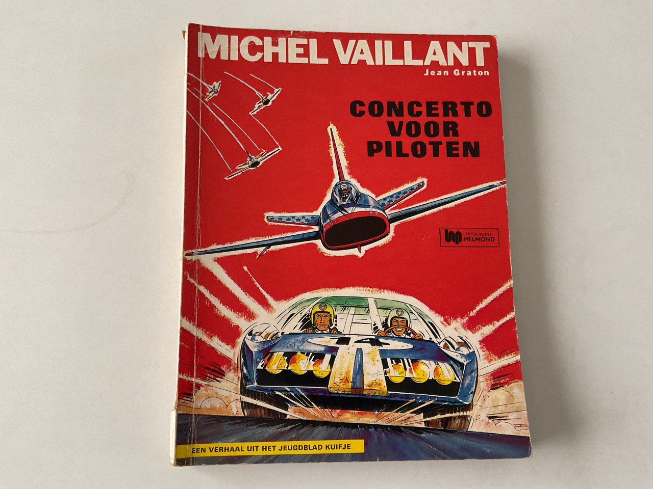 Verschillende stripboekjes van Michel Vaillant.