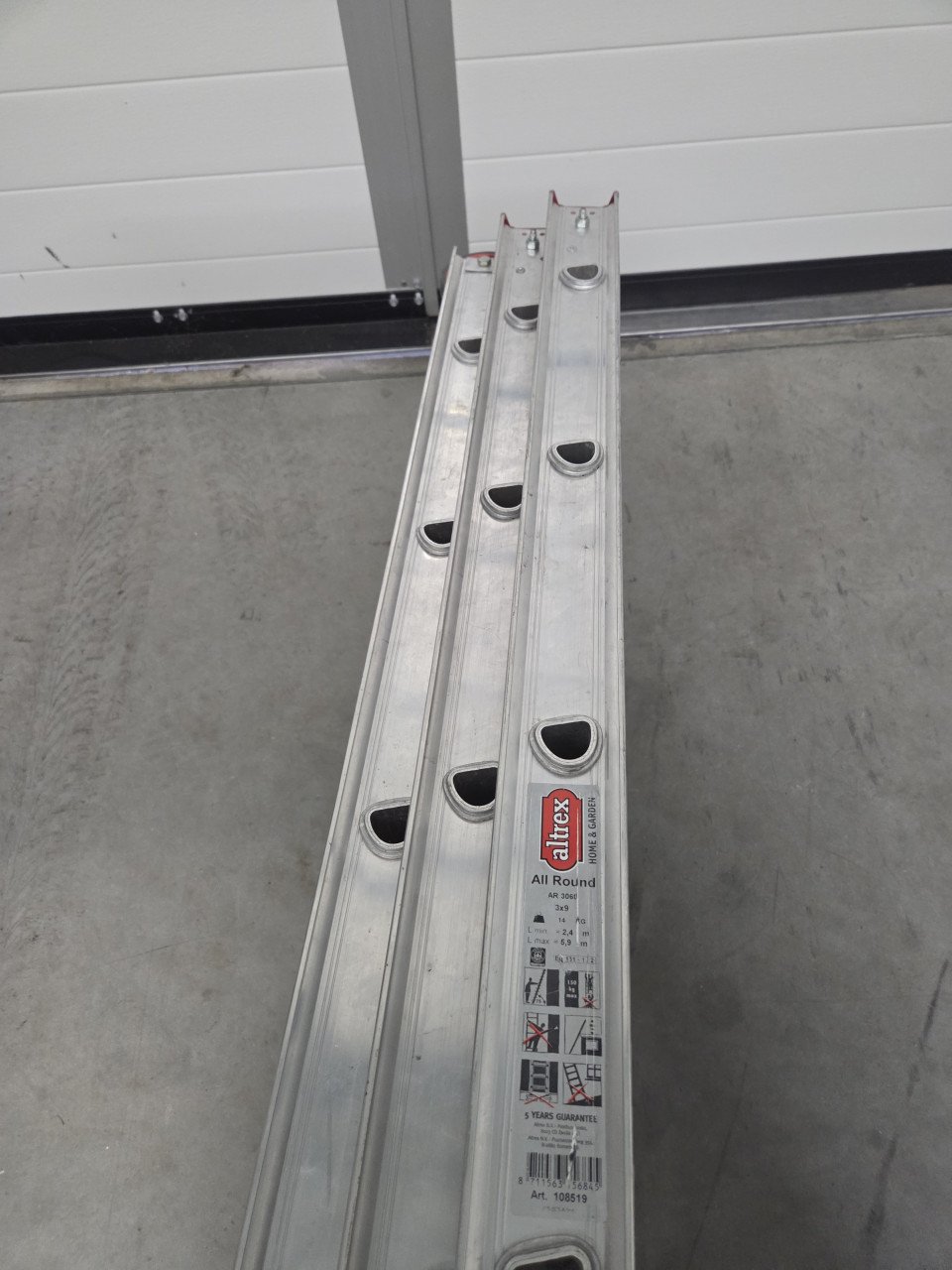 Altrex reformladder 3 x 9 sporten