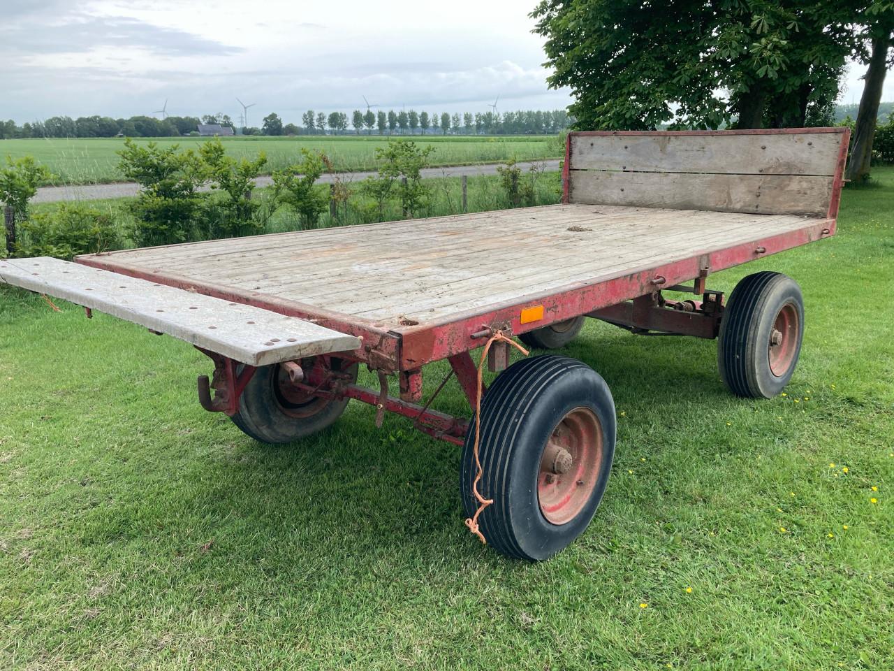 Platte wagen Spijkstaal