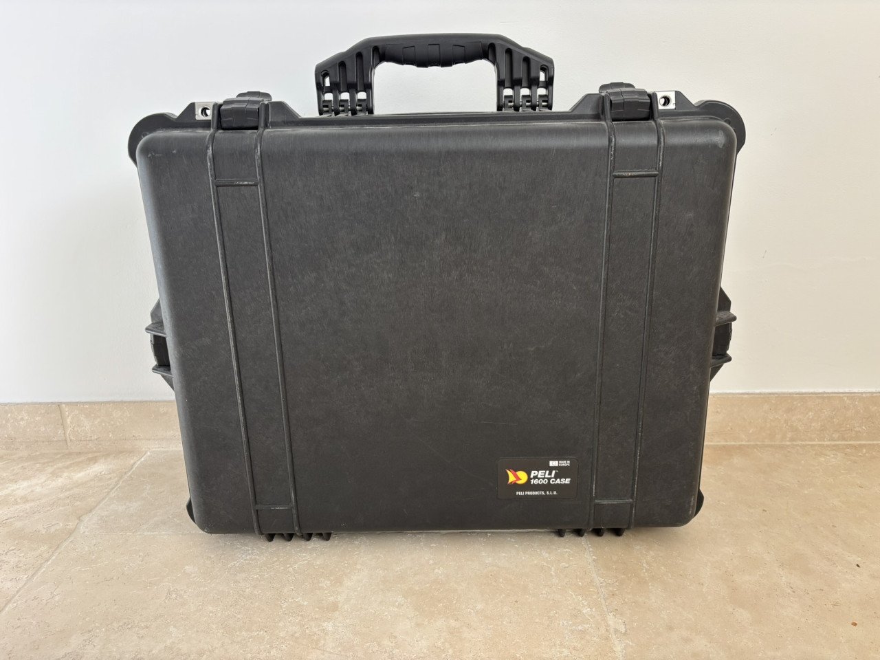 Peli Case 1600, water- en stofdichte koffer