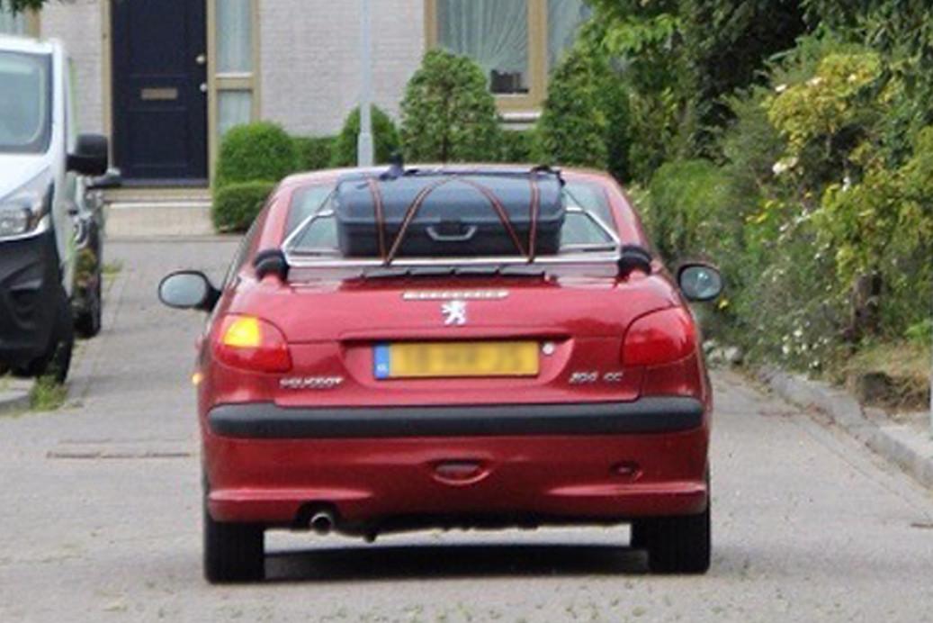 Origineel bagagerek voor Peugeot 206cc