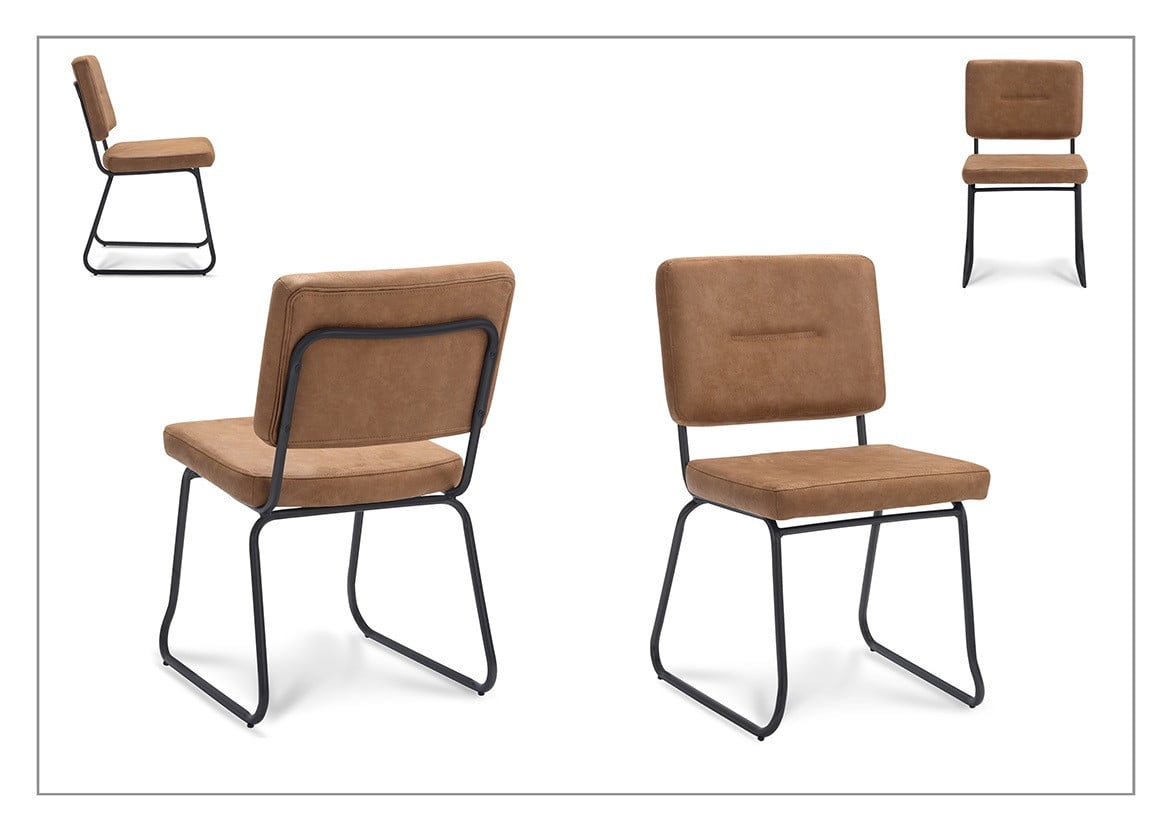 4 NIEUWE EETKAMERSTOELEN MET FIKSE KORTING