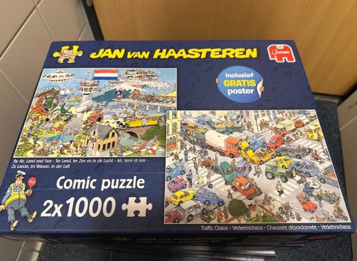 Jan van Haasteren puzzel 2 in 1