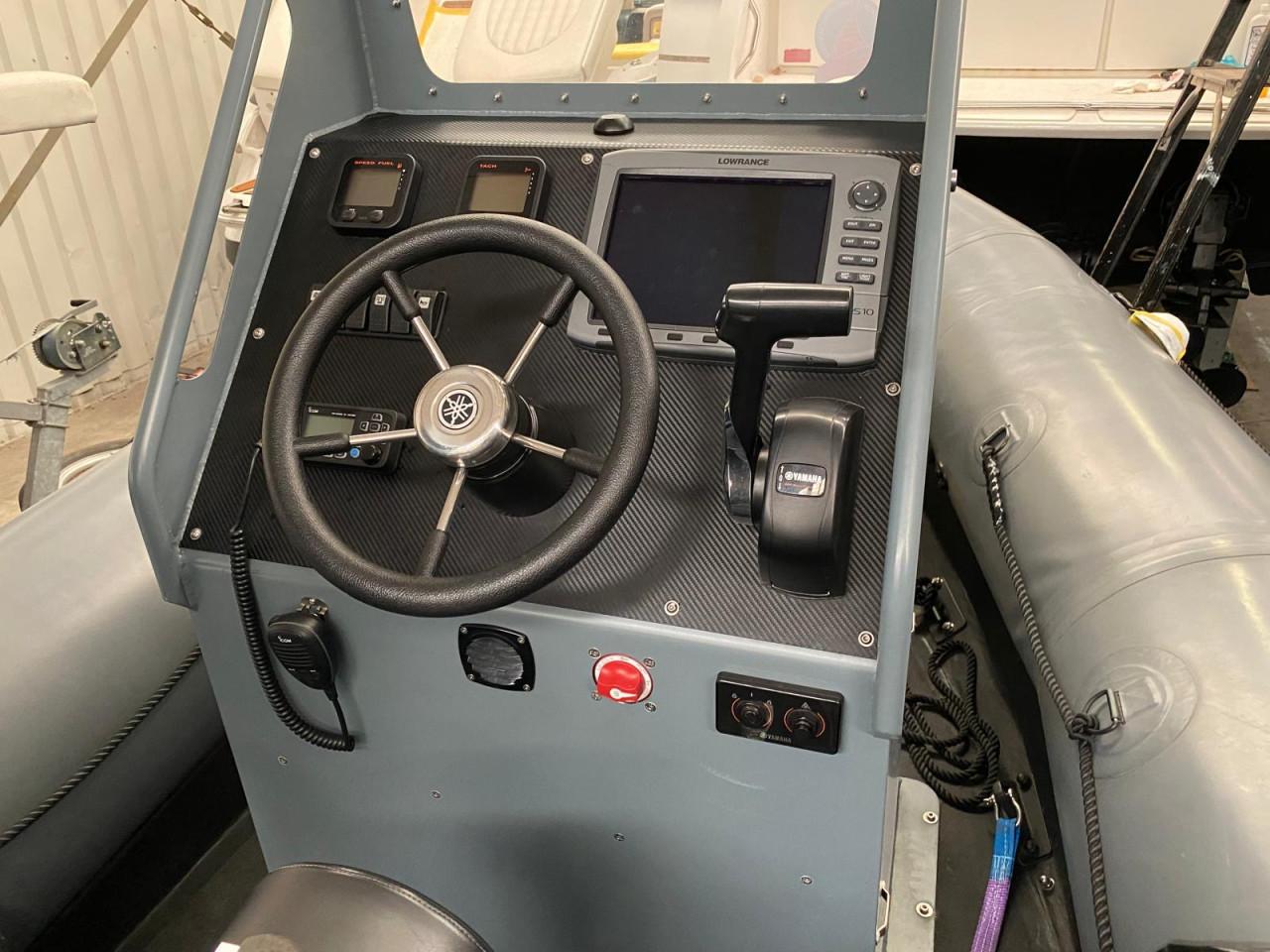 Avon searider rib 6.30  met trailer