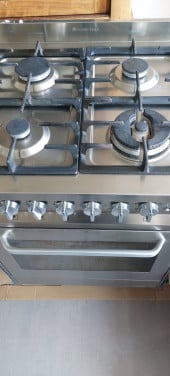 Gasfornuis met oven 'gebruik'